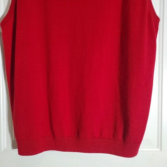 Hart Schaffner Marx Big & Tall Merino Wool Sweater Vest - Picture 6 of 10